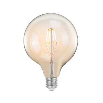 Lichtbron Led Kooldraadlamp Bol - Glas - XL