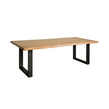 ULTIMO Live-edge dining table 160x90 - top 5