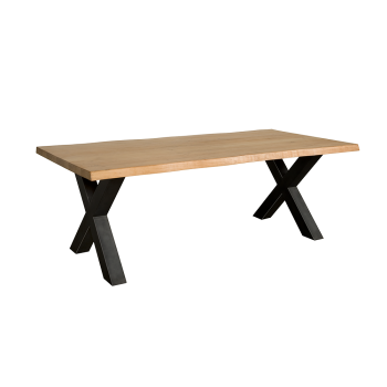 XARA Live-edge dining table 220x100 - top 5