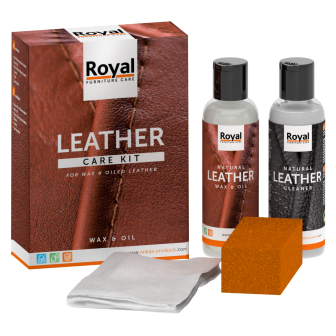 Leather Care Kit For Wax & Oiled Leather