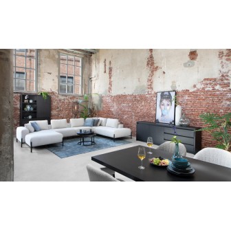 Wandkast Milano | 3 Deurs | Lamulux Noir