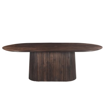 Eetkamertafel Salvator Walnut 230cm