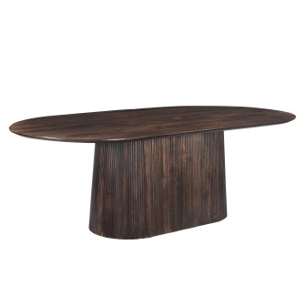 Eetkamertafel Salvator Walnut 230cm