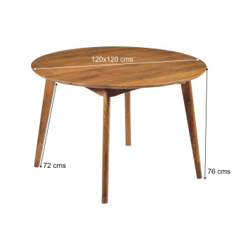 Eetkamertafel Elias Round 120cm