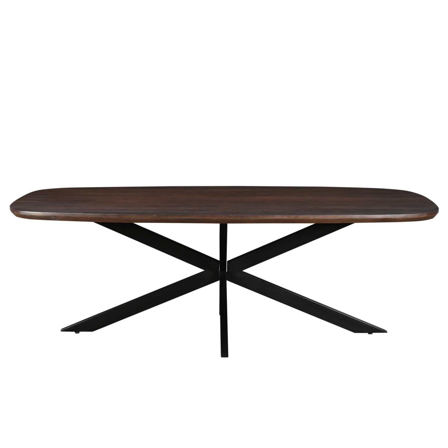 Eetkamertafel Jesper Danish Oval Brown 230 cm