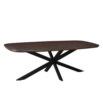 Eetkamertafel Jesper Danish Oval Brown 230 cm