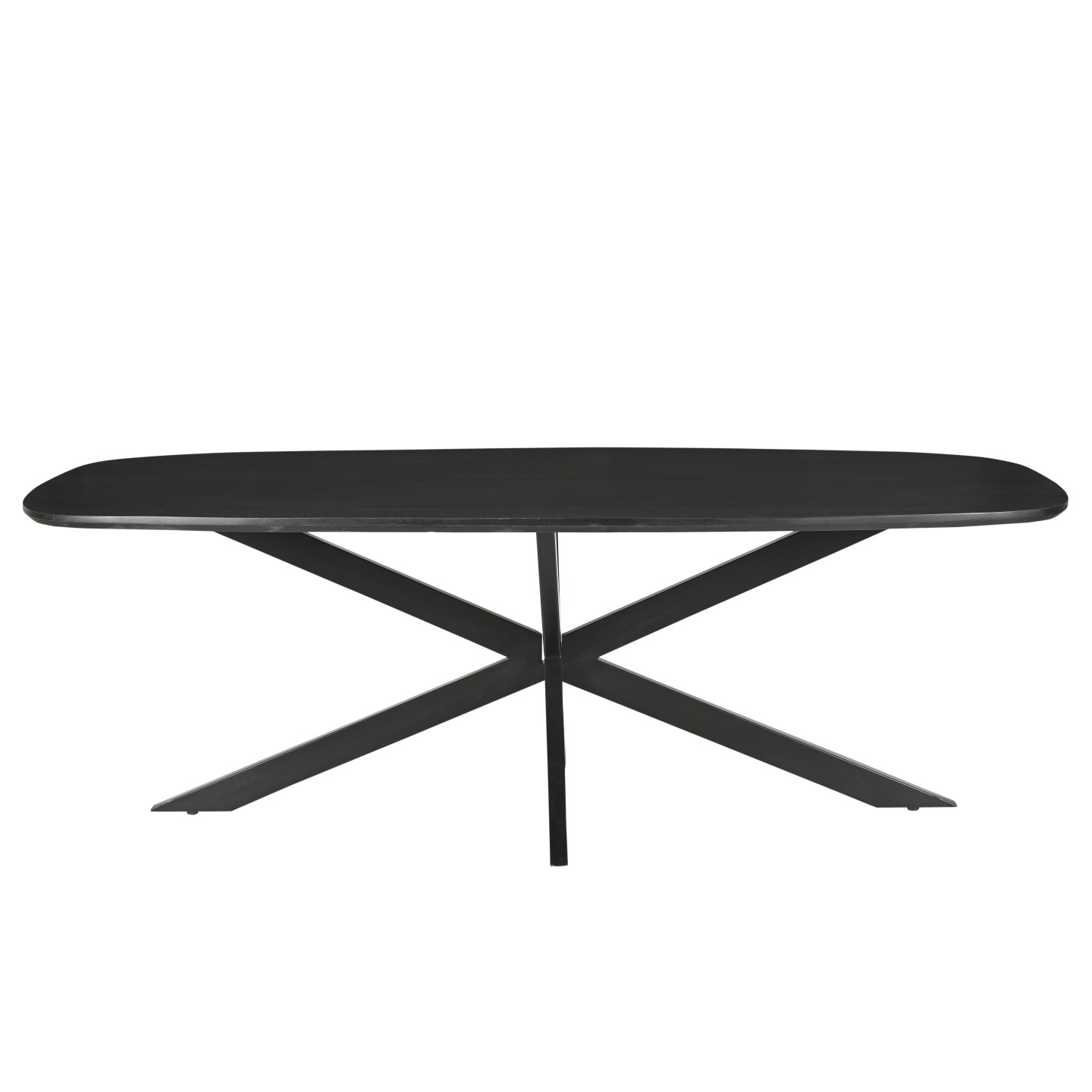 Eetkamertafel Jesper Danish Oval Black 180cm