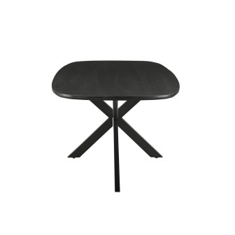 Eetkamertafel Jesper Danish Oval Black 180cm