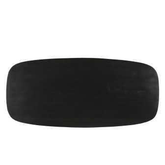 Eetkamertafel Jesper Danish Oval Black 180cm