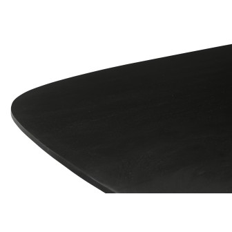 Eetkamertafel Jesper Danish Oval Black 180cm
