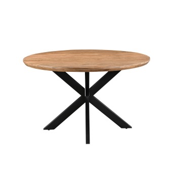 Eetkamertafel Jesper | Rond | Naturel |130cm