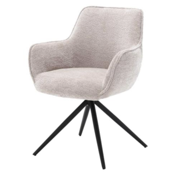 AI-CHAIR Fondo swivel armchair - fabric Mona 110 white