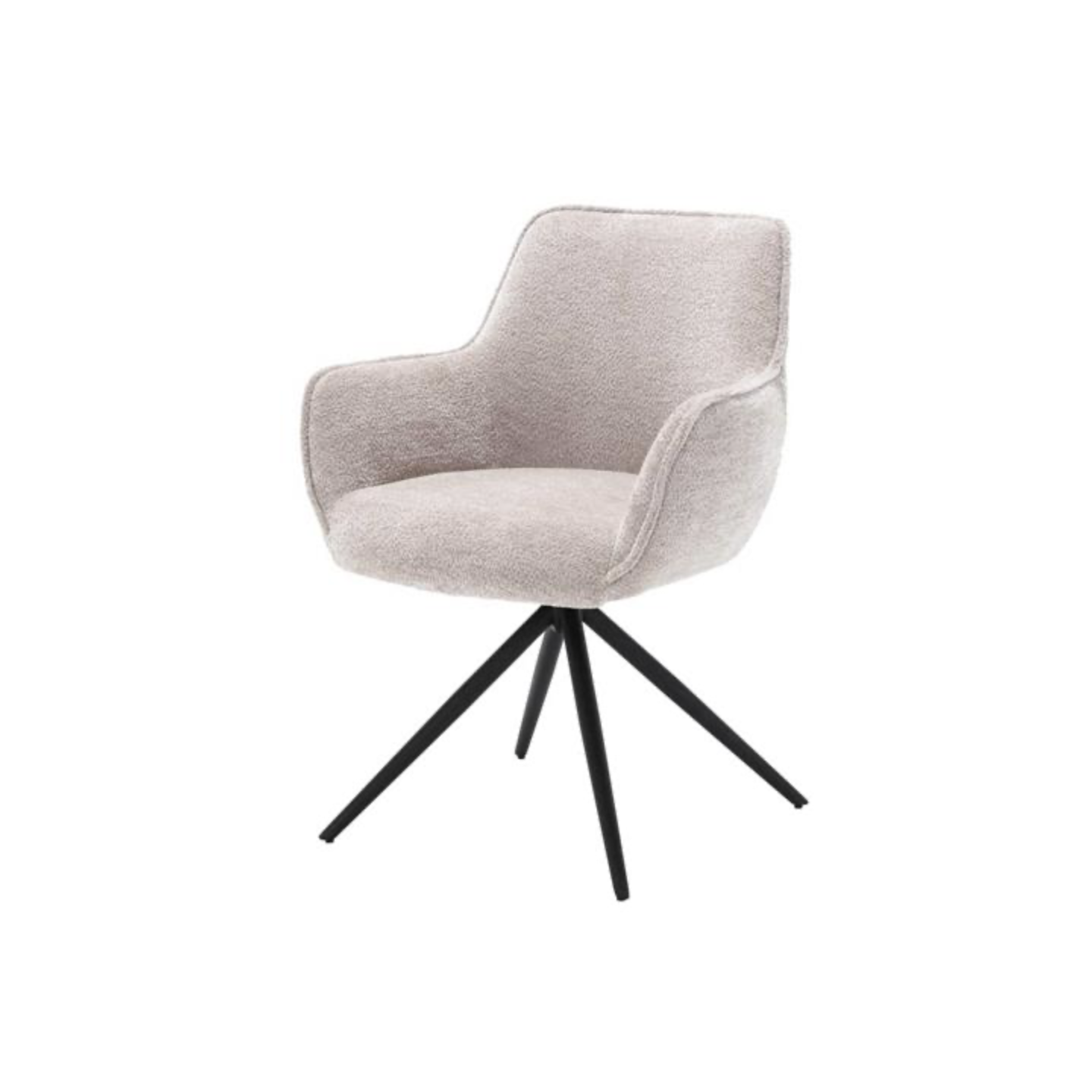 AI-CHAIR Fondo swivel armchair - fabric Mona 110 white