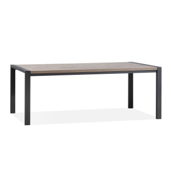 Eetkamertafel Proces mokka | Lamulux | 220 x 100 cm