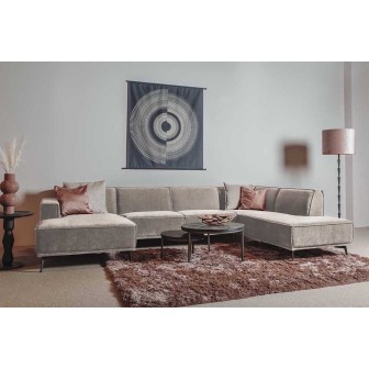 U-bank Leeds | Longchair + 2,5 zits + hoek met eiland