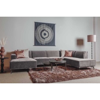 U-bank Leeds | Longchair + 2,5 zits + hoek met eiland