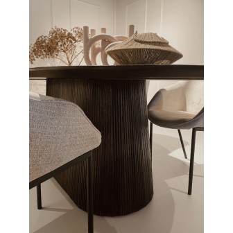 Eetkamertafel Salvator Walnut 230cm