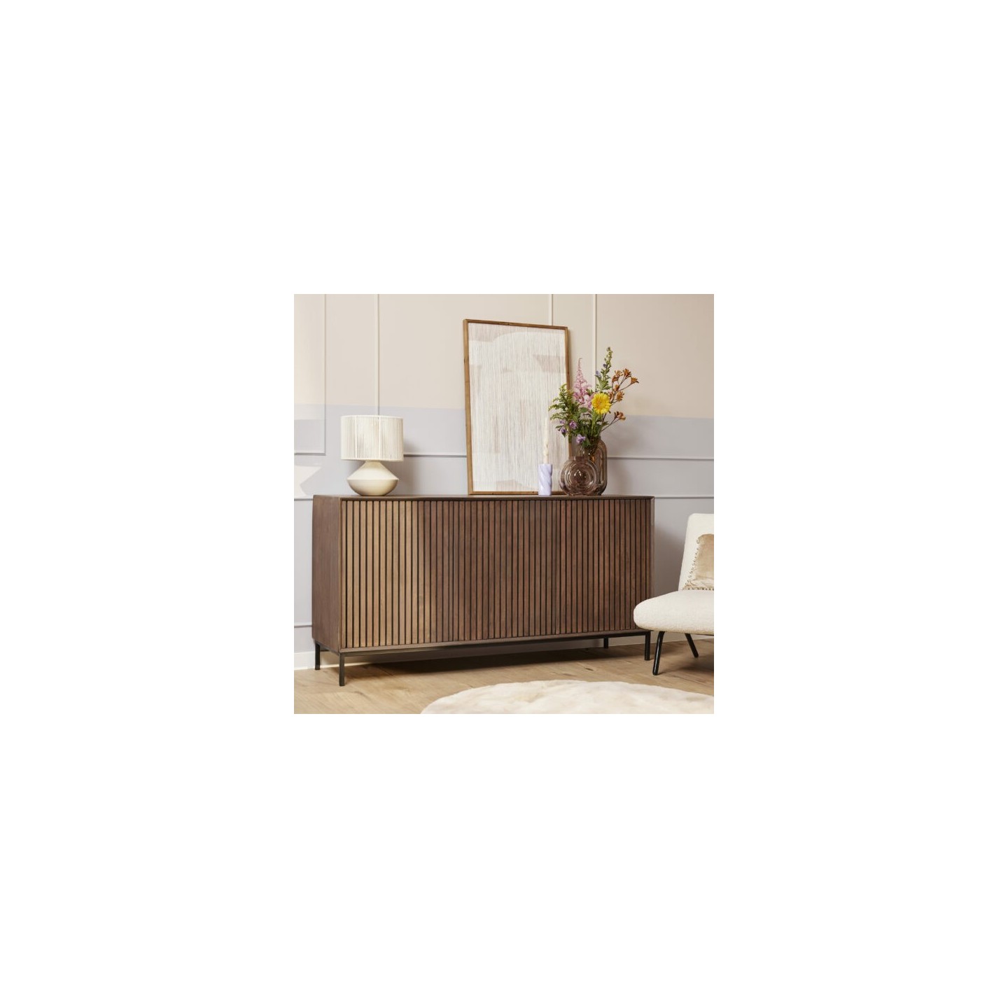 Dressoir Madison Walnut  | 165 cm