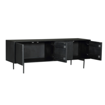 Tv meubel Madison Black | 165 cm