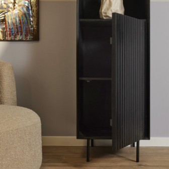 Boekenkast Madison Black | 55 cm