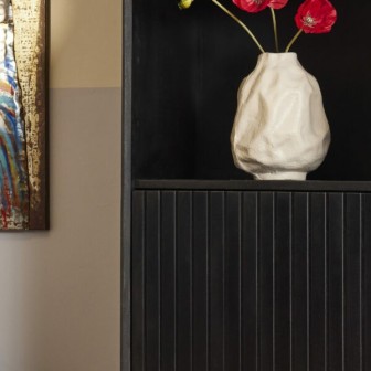 Boekenkast Madison Black | 55 cm