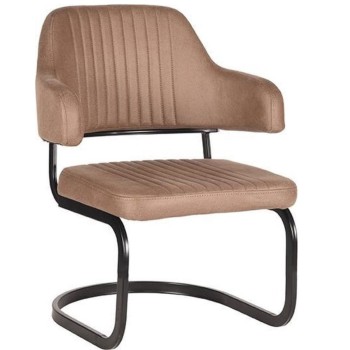 Fauteuil Otta - Stone - Microfiber