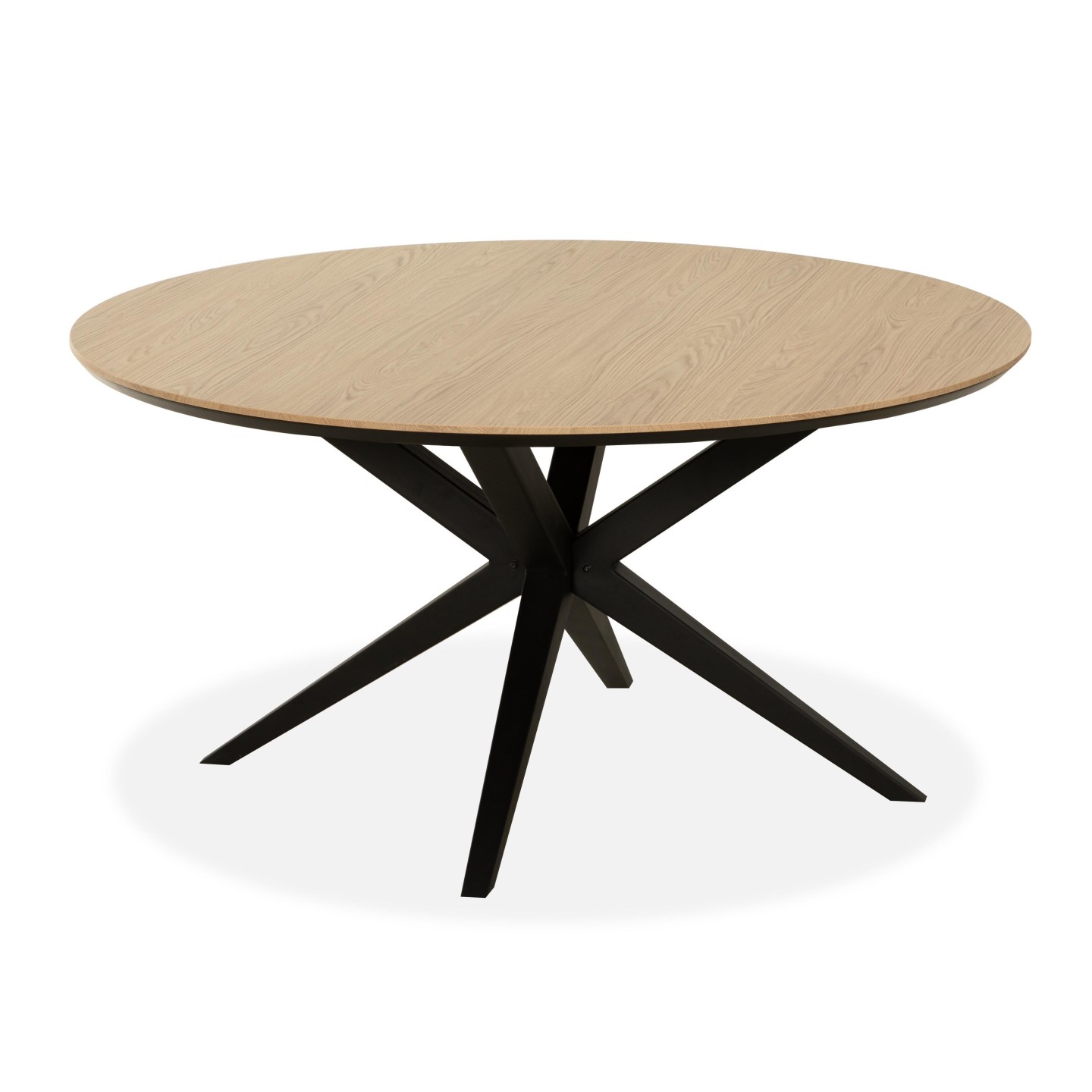 Eetkamertafel Mars | Rond verjongd | Lamulux