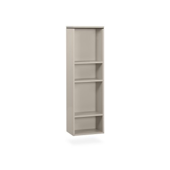 Wandkast Maison| Zwevend | 4 open vak | Lamulux Ivory