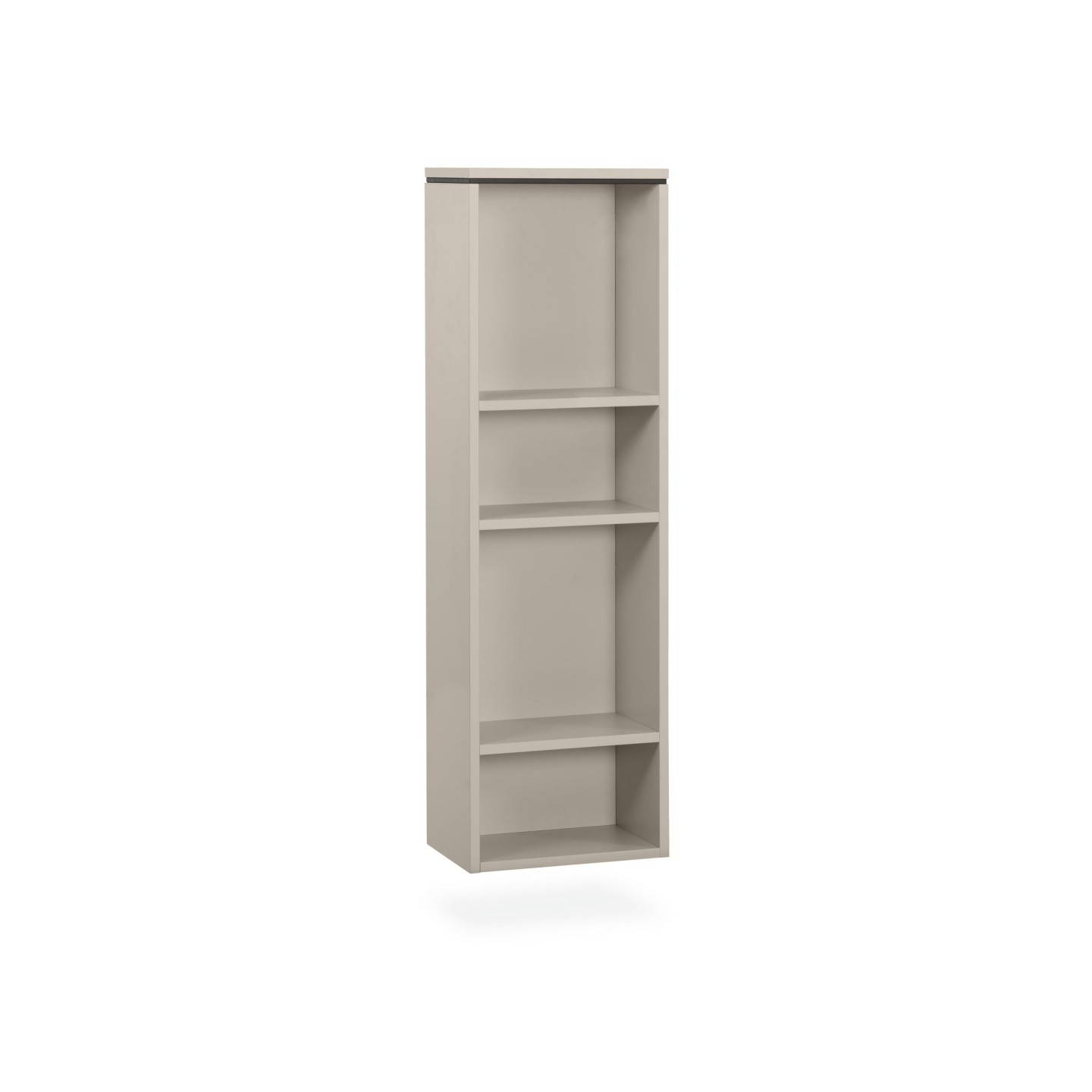 Wandkast Maison| Zwevend | 4 open vak | Lamulux Ivory