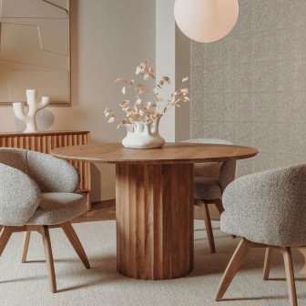 Eetkamertafel Crotone rond | 150x150x77 cm