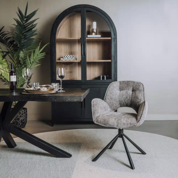 Eetkamerstoel Isola | Draaibaar | Haga Beige