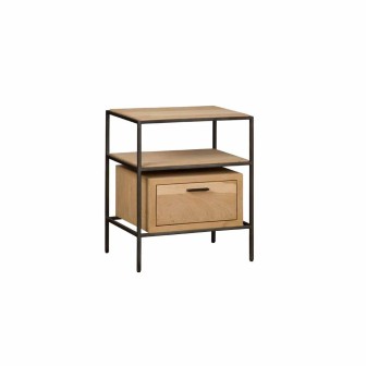 PINETO Sidetable  1drw. + open 55x40x70
