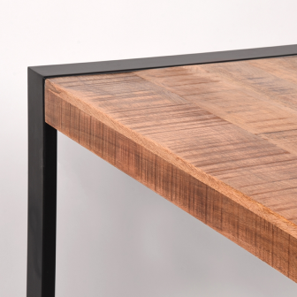 Eetkamertafel Brussels - Rough - Mangohout - 220x95 cm