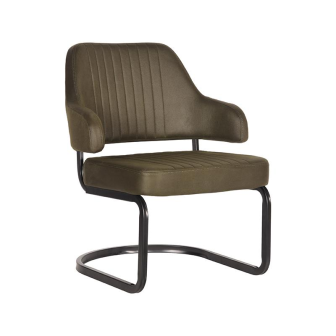 Fauteuil Otta - Army green - Microfiber