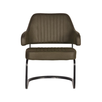 Fauteuil Otta - Army green - Microfiber