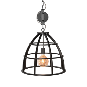 Hanglamp Fuse - Zwart - Metaal