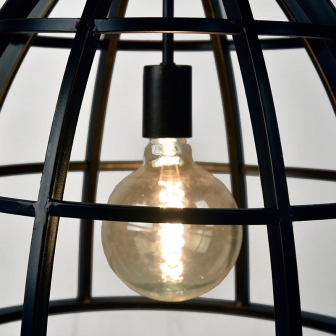 Hanglamp Fuse - Zwart - Metaal
