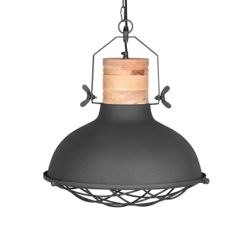 Hanglamp Grid - Antiek grijs - Metaal