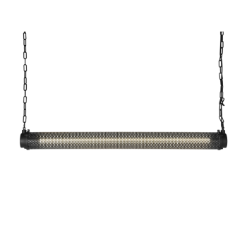 Hanglamp Tube - Zwart - Metaal