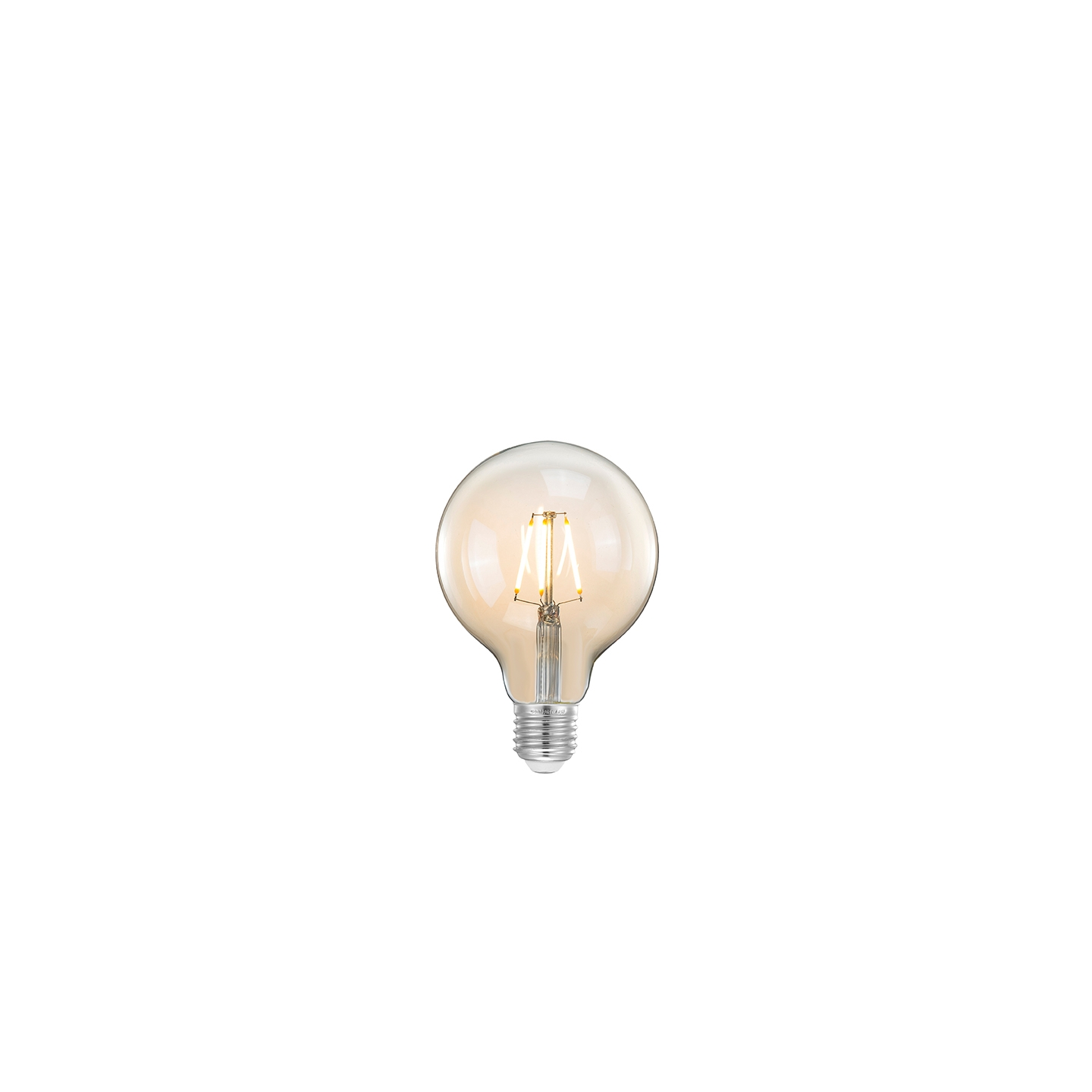 Lichtbron Kooldraadlamp - Glas - Bol L
