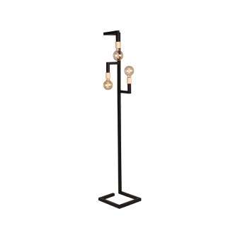 Vloerlamp Loco - Zwart - Metaal
