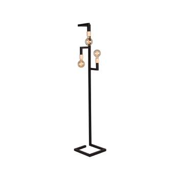 Vloerlamp Loco - Zwart - Metaal