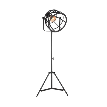 Vloerlamp Fuse - Zwart - Metaal