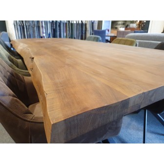 Eetkamertafel Anaconda | Bruin | Spinpoot | 240 x 100 cm
