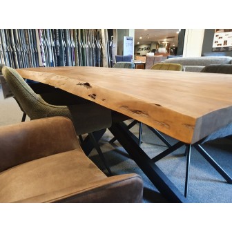 Eetkamertafel Anaconda | Bruin | Spinpoot | 240 x 100 cm