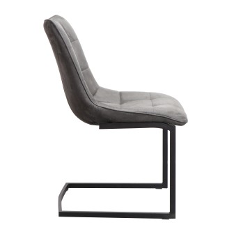 Eetkamerstoel Riga | Bull Anthracite 67
