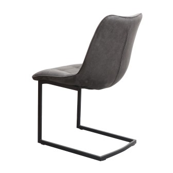 Eetkamerstoel Riga | Bull Anthracite 67