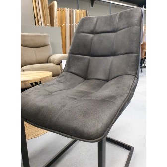 Eetkamerstoel Riga | Bull Anthracite 67