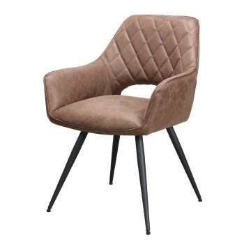 Eetkamerstoel Oslo | Bull Brown 15