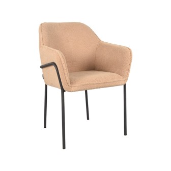 Eetkamerstoel Dexter - Beige - Teddy